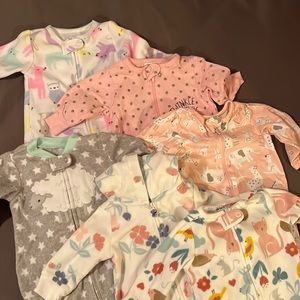 3 Month Baby Girl Pajamas - Carters